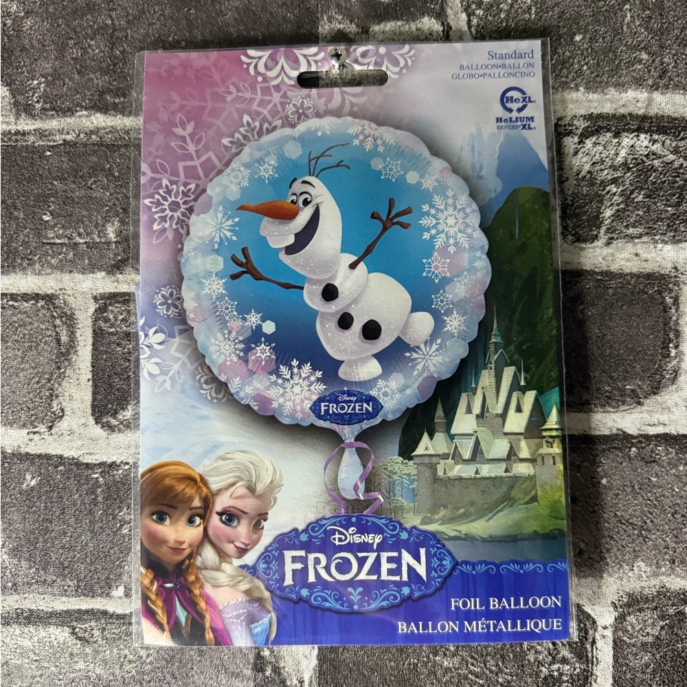Frozen Foil Birthday Balloon New Sealed